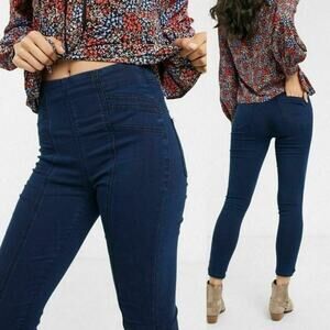 We The Free People Stargirl Jegging Jeans Womens 28 High Rise Skinny Stretch NWT